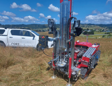 Soil + Sample conducting geotechnical site investigations in Northland